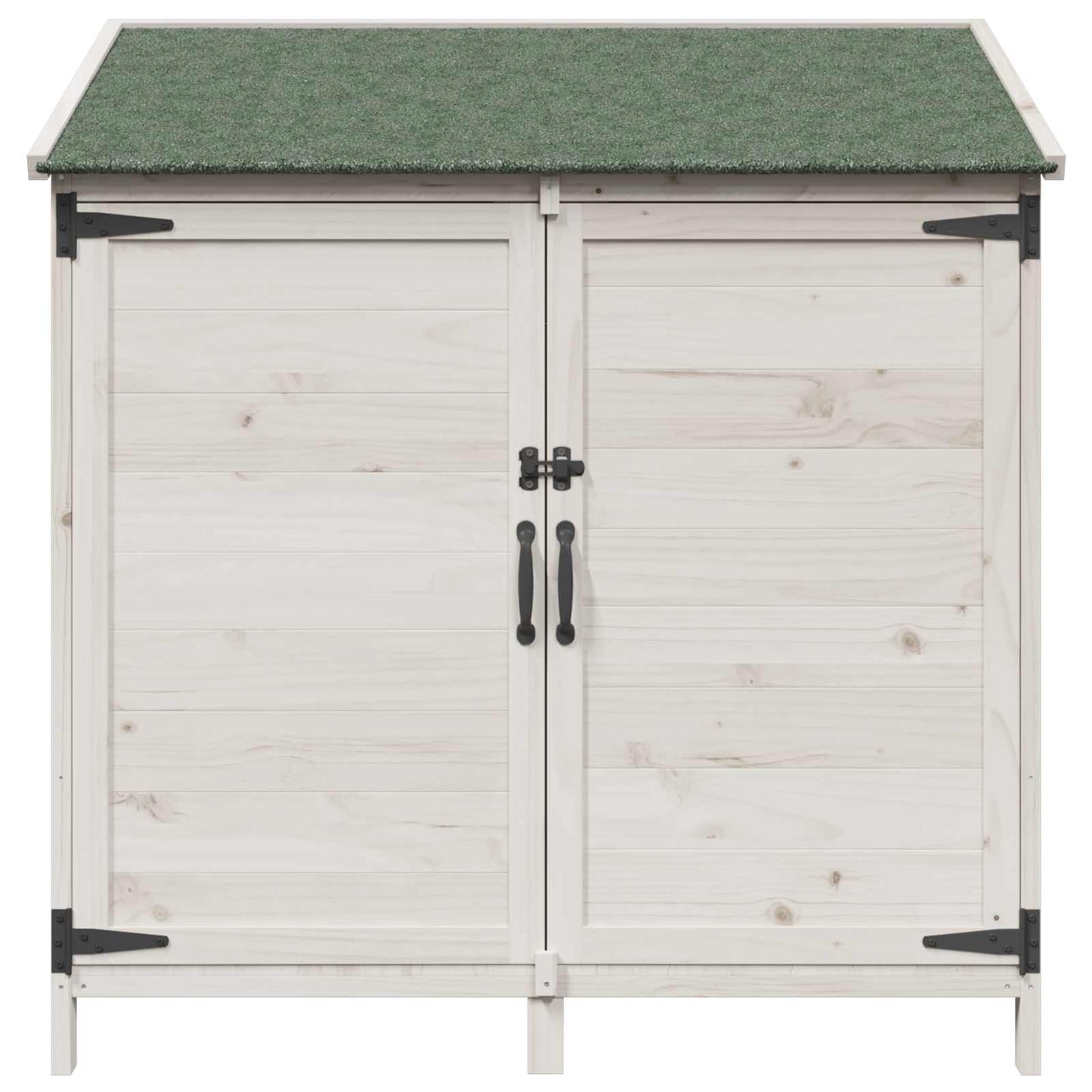 Capanno da Giardino con tetto Bianco 106,5 x 56 x 113,5 cm | homemem39