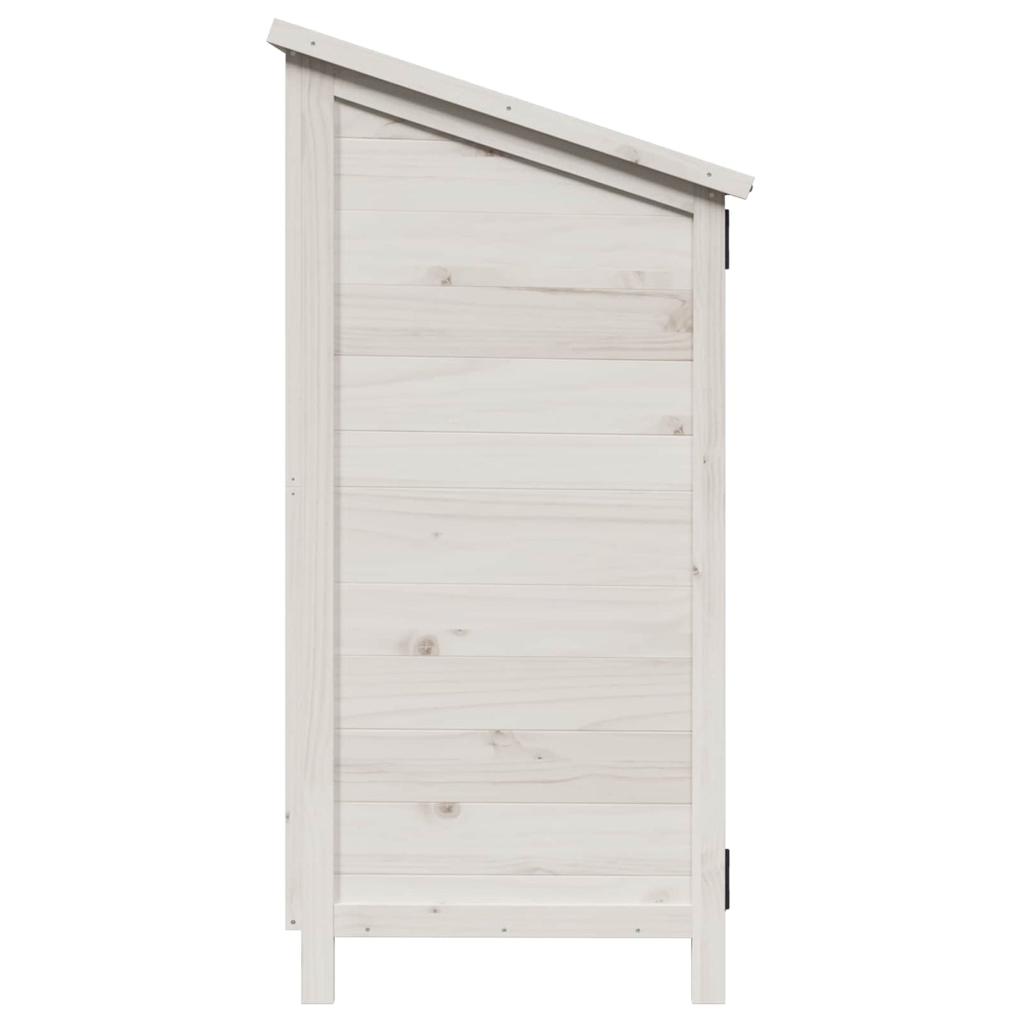 Capanno da Giardino con tetto Bianco 106,5 x 56 x 113,5 cm | homemem39