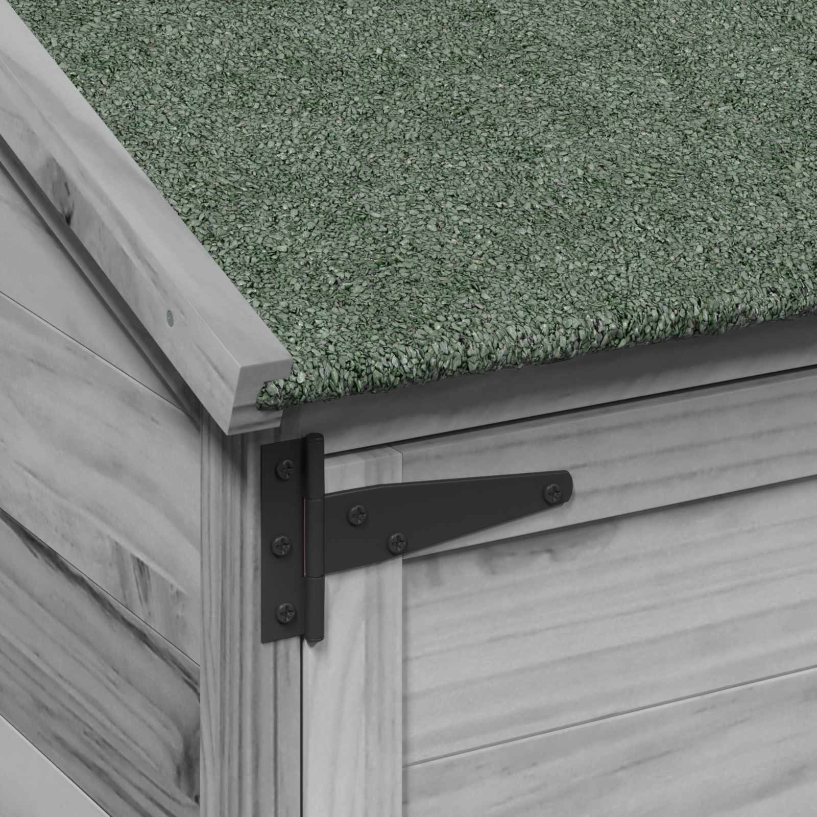 Capanno da Giardino con tetto Grigio 106,5 x 56 x 113,5 cm | homemem39