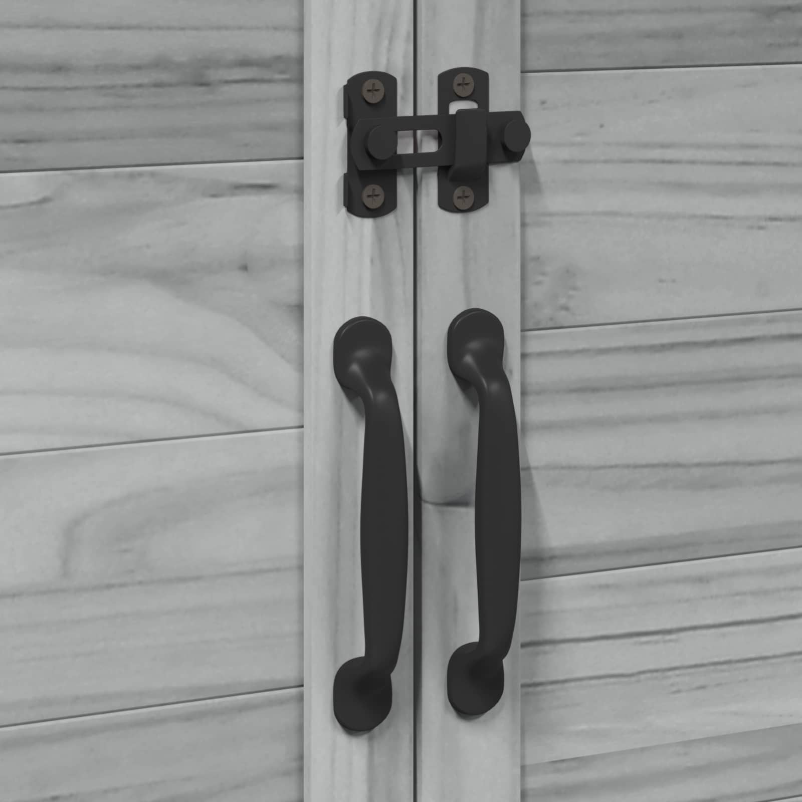 Capanno da Giardino con tetto Grigio 106,5 x 56 x 113,5 cm | homemem39