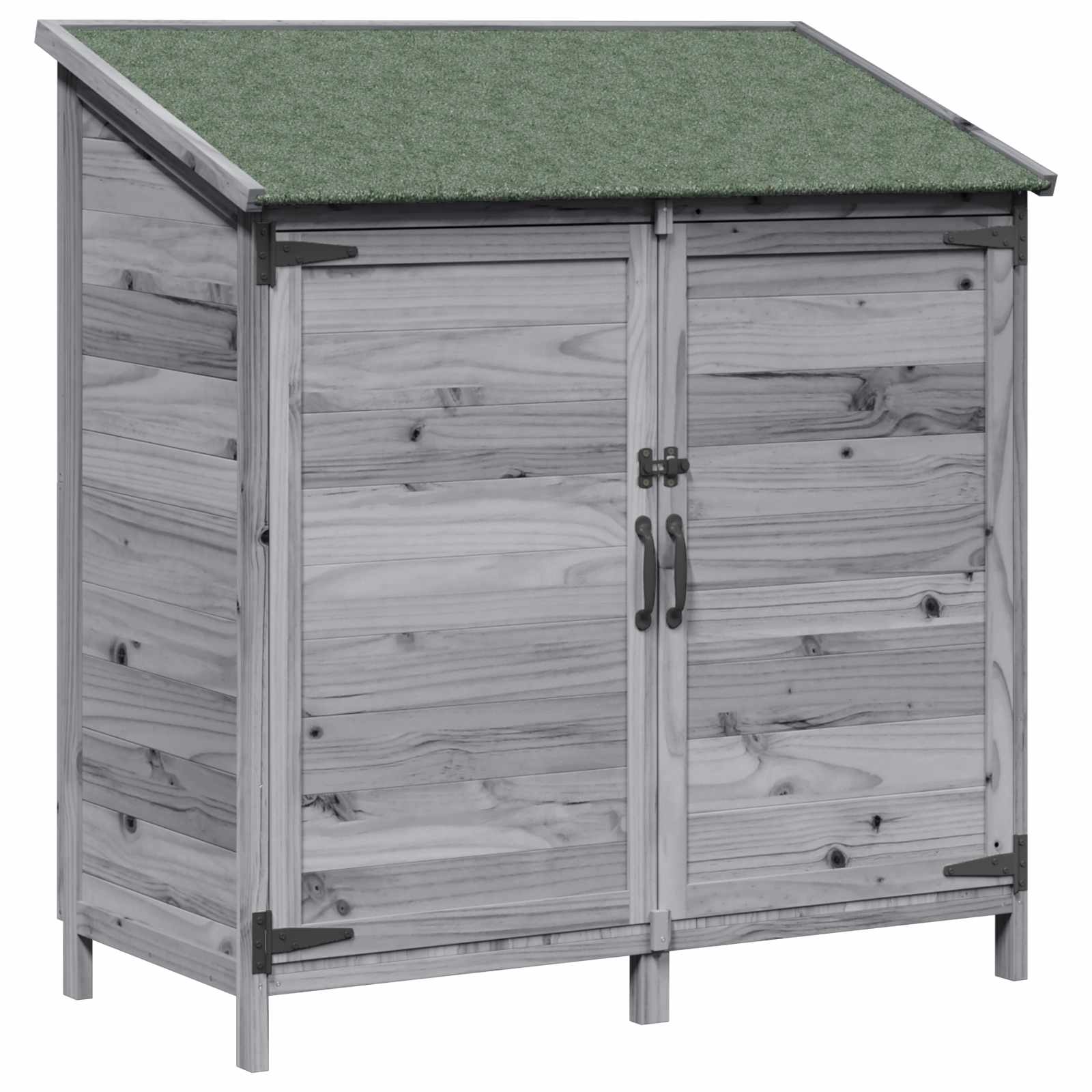 Capanno da Giardino con tetto Grigio 106,5 x 56 x 113,5 cm | homemem39