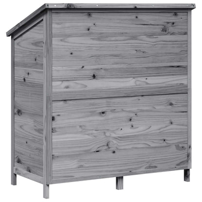 Capanno da Giardino con tetto Grigio 106,5 x 56 x 113,5 cm | homemem39
