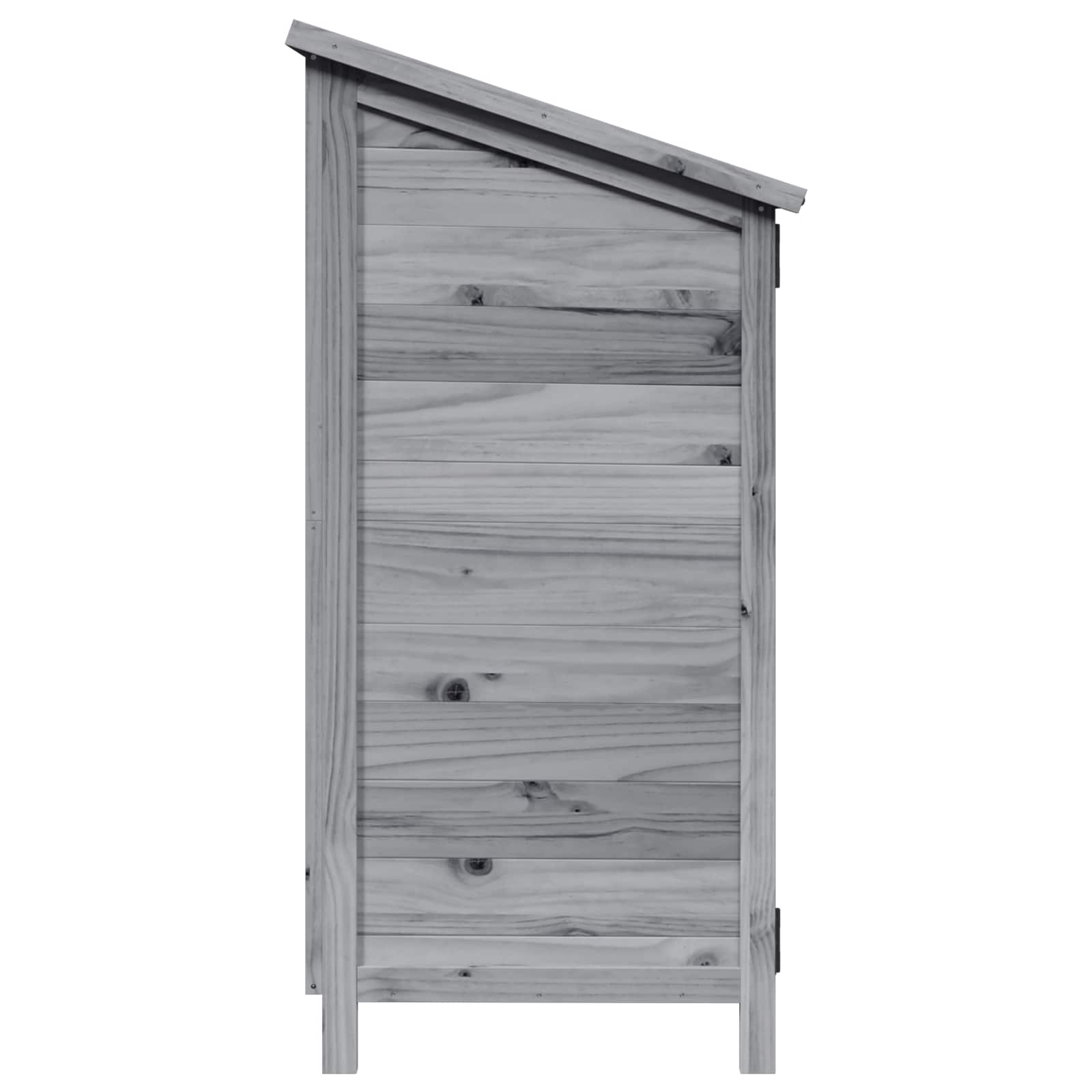 Capanno da Giardino con tetto Grigio 106,5 x 56 x 113,5 cm | homemem39