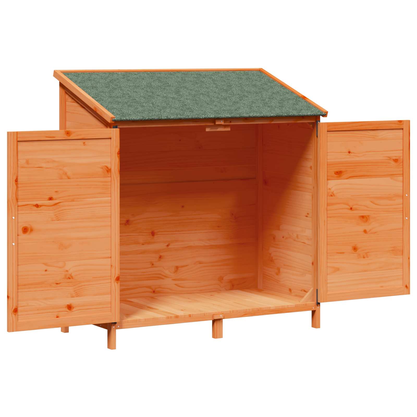 Capanno da Giardino con tetto Marrone 106,5 x 56 x 113,5 cm | homemem39
