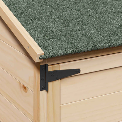 Capanno da Giardino con tetto Naturale 59,5 x 56 x 176,5 cm | homemem39