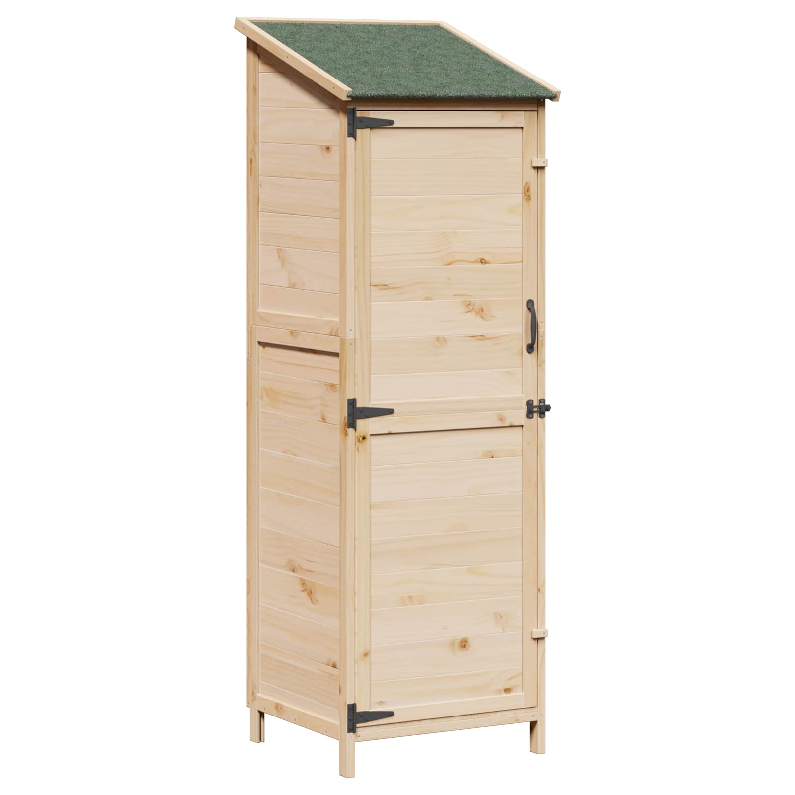Capanno da Giardino con tetto Naturale 59,5 x 56 x 176,5 cm | homemem39