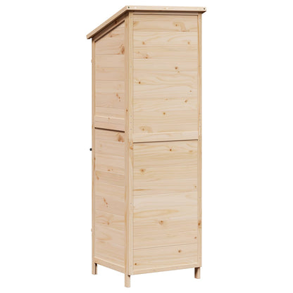 Capanno da Giardino con tetto Naturale 59,5 x 56 x 176,5 cm | homemem39