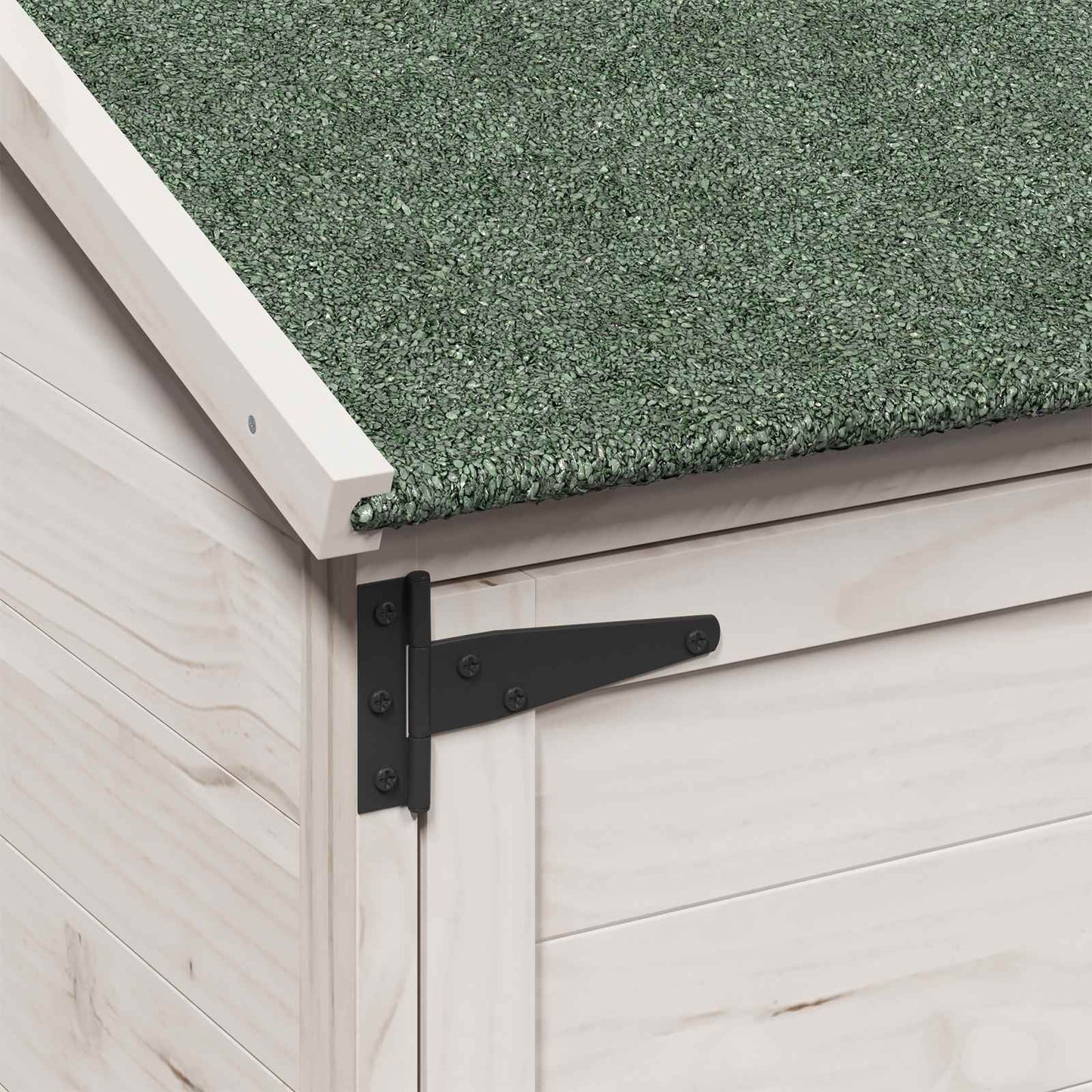 Capanno da Giardino con tetto Bianco 59,5 x 56 x 176,5 cm | homemem39