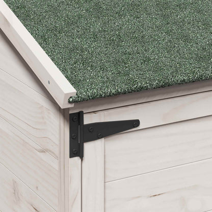 Capanno da Giardino con tetto Bianco 59,5 x 56 x 176,5 cm | homemem39