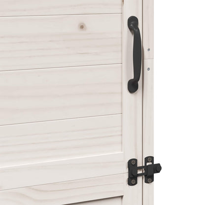 Capanno da Giardino con tetto Bianco 59,5 x 56 x 176,5 cm | homemem39