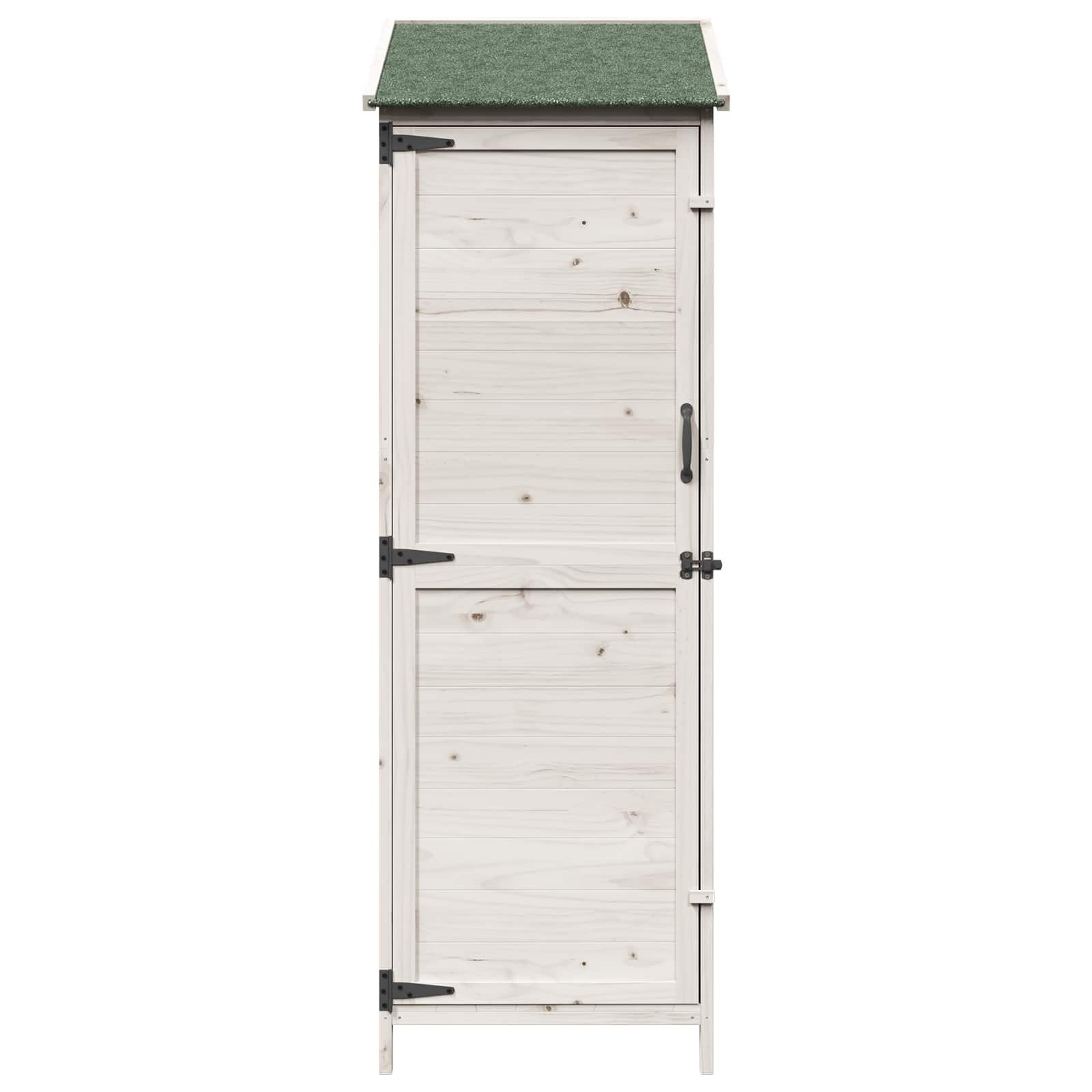 Capanno da Giardino con tetto Bianco 59,5 x 56 x 176,5 cm | homemem39