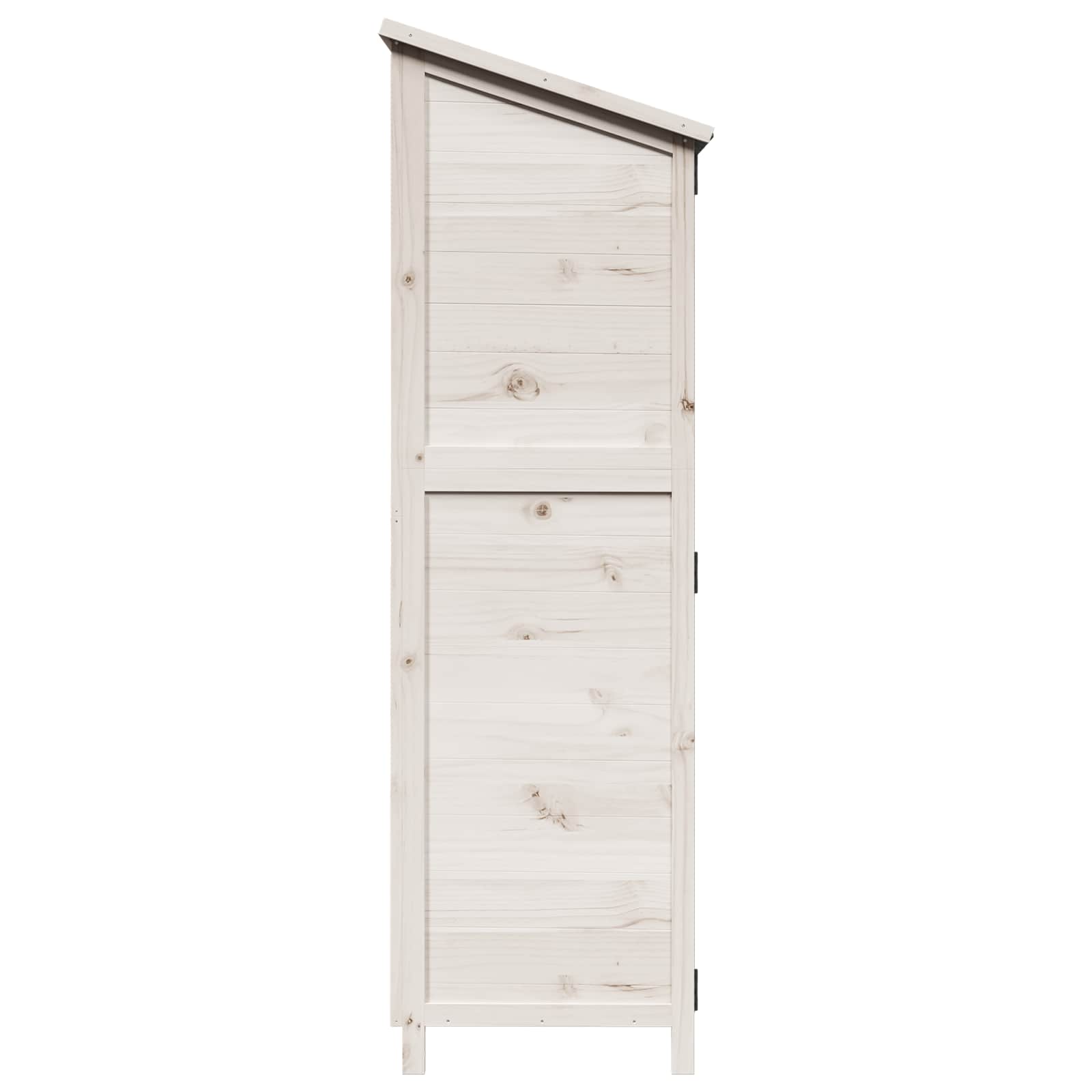 Capanno da Giardino con tetto Bianco 59,5 x 56 x 176,5 cm | homemem39