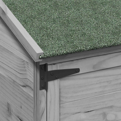 Capanno da Giardino con tetto Grigio 59,5 x 56 x 176,5 cm | homemem39