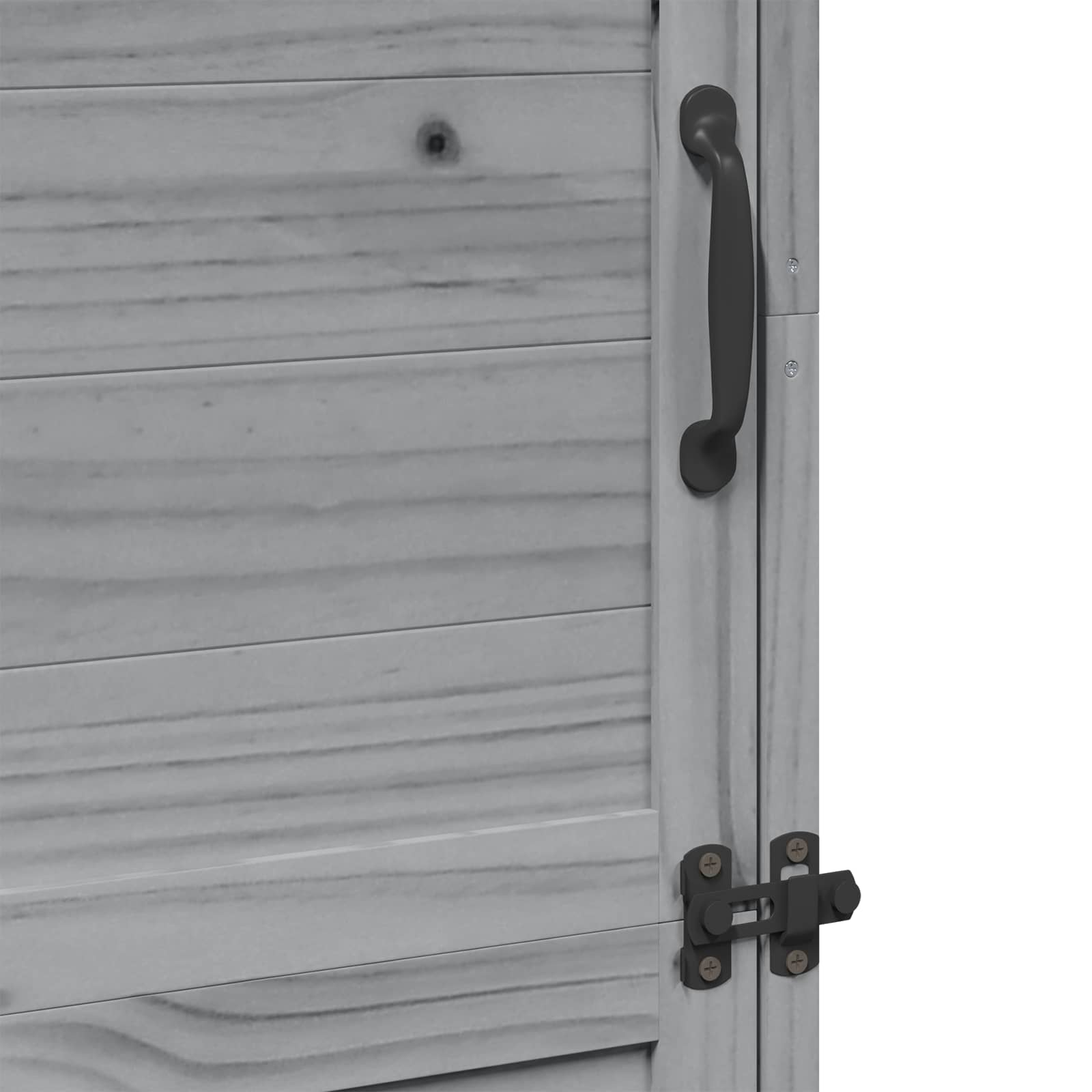 Capanno da Giardino con tetto Grigio 59,5 x 56 x 176,5 cm | homemem39