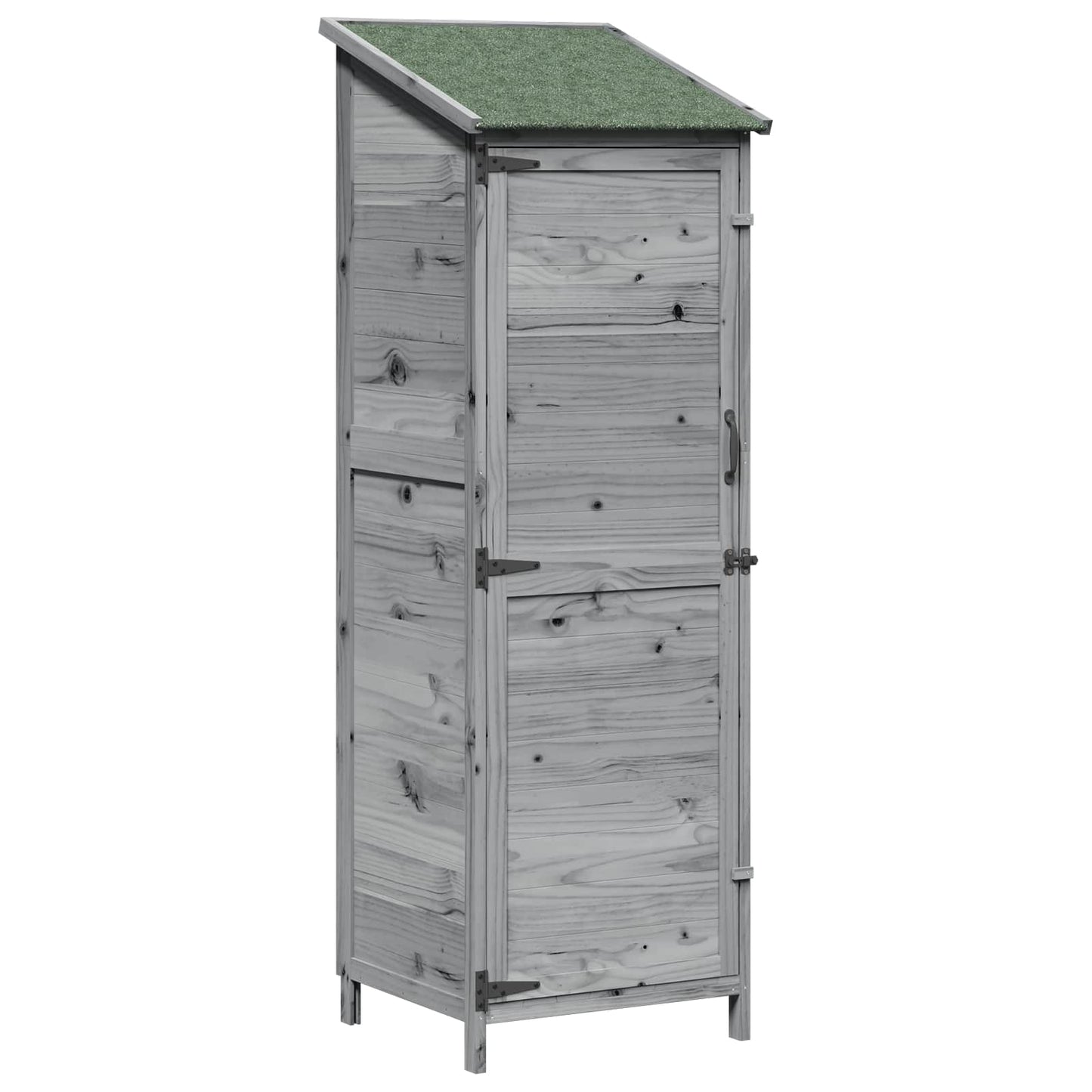 Capanno da Giardino con tetto Grigio 59,5 x 56 x 176,5 cm | homemem39