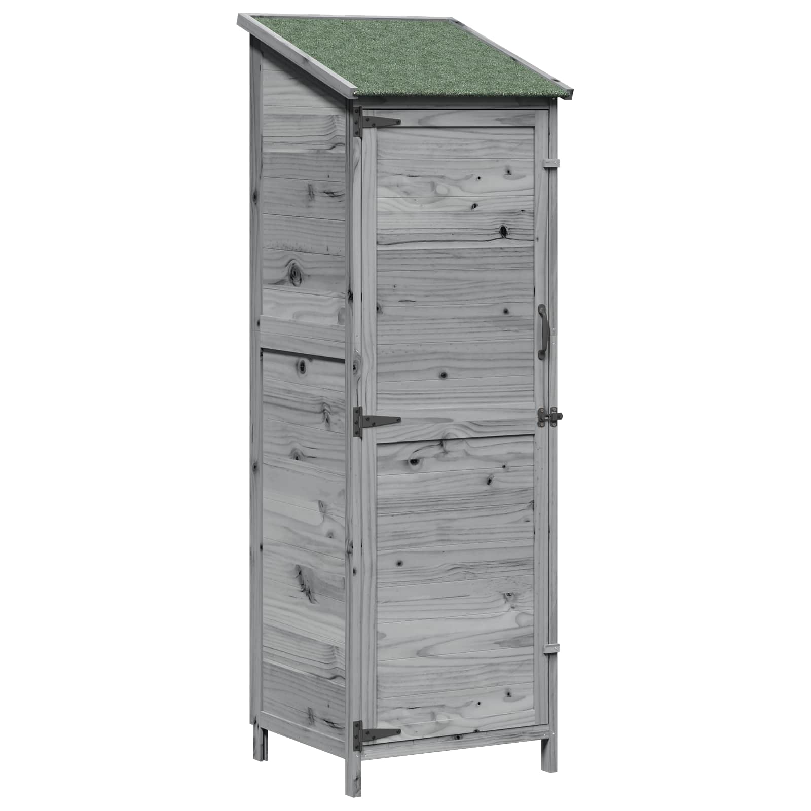 Capanno da Giardino con tetto Grigio 59,5 x 56 x 176,5 cm | homemem39