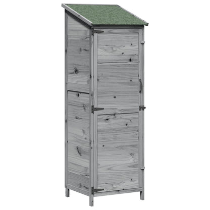 Capanno da Giardino con tetto Grigio 59,5 x 56 x 176,5 cm | homemem39