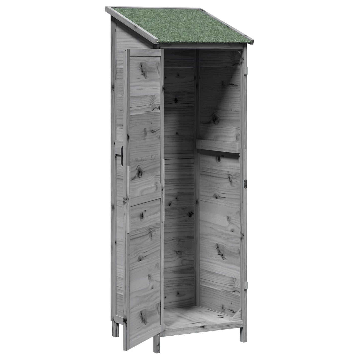 Capanno da Giardino con tetto Grigio 59,5 x 56 x 176,5 cm | homemem39