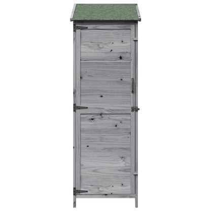 Capanno da Giardino con tetto Grigio 59,5 x 56 x 176,5 cm | homemem39