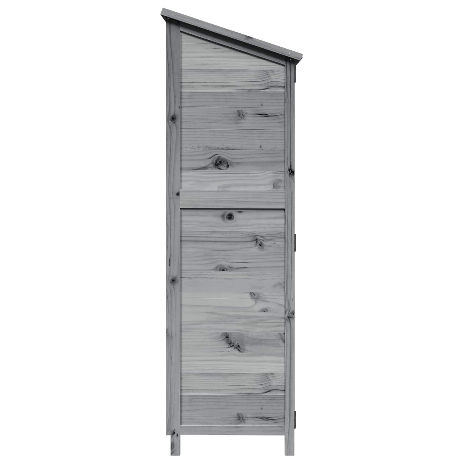Capanno da Giardino con tetto Grigio 59,5 x 56 x 176,5 cm | homemem39