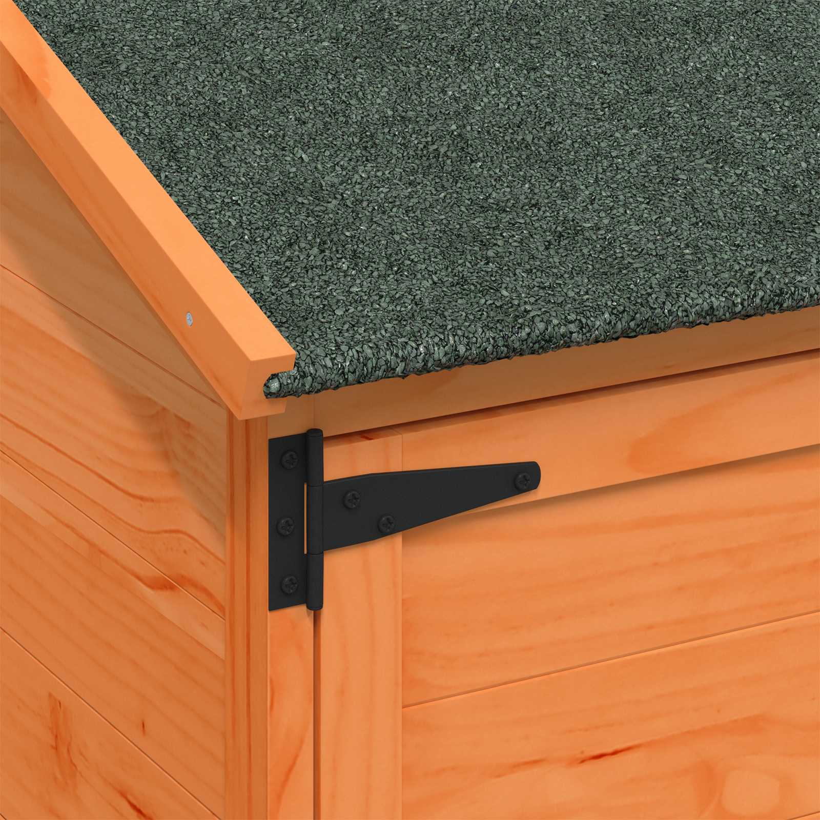 Capanno da Giardino con tetto Marrone 59,5 x 56 x 176,5 cm | homemem39