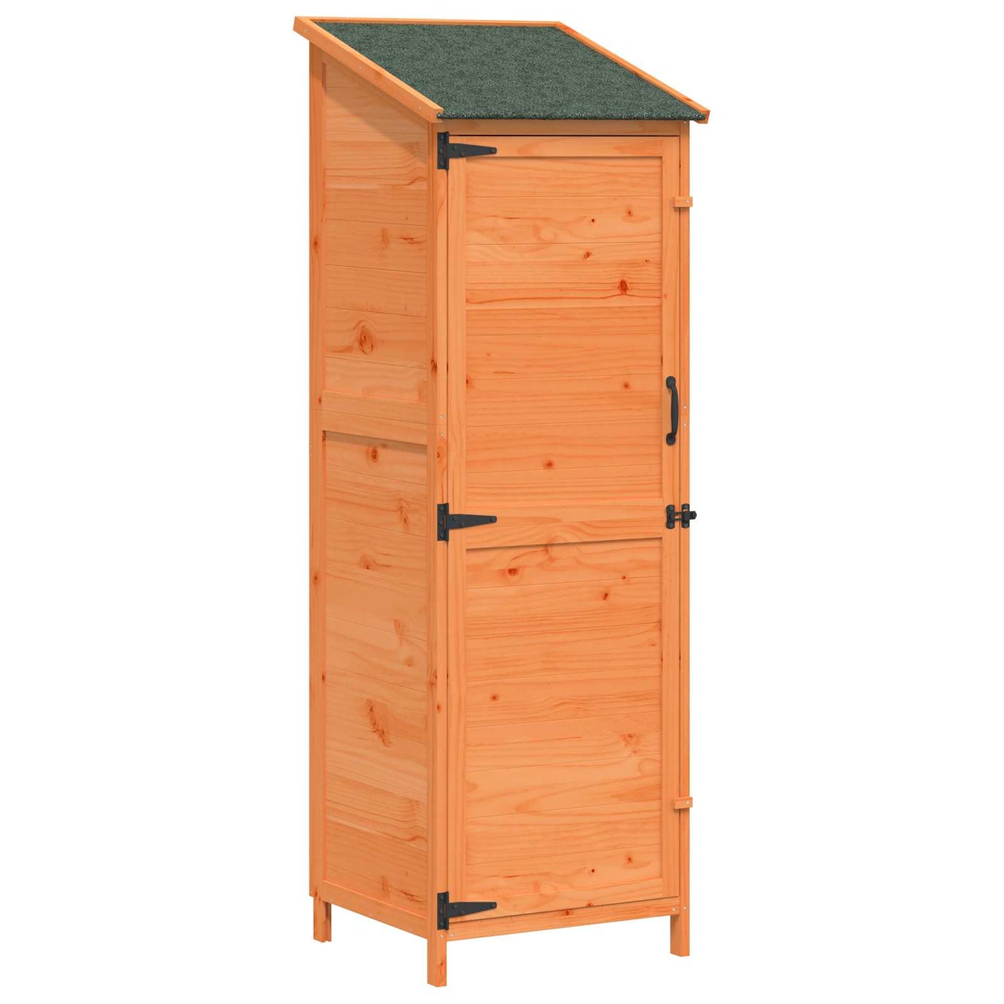 Capanno da Giardino con tetto Marrone 59,5 x 56 x 176,5 cm | homemem39