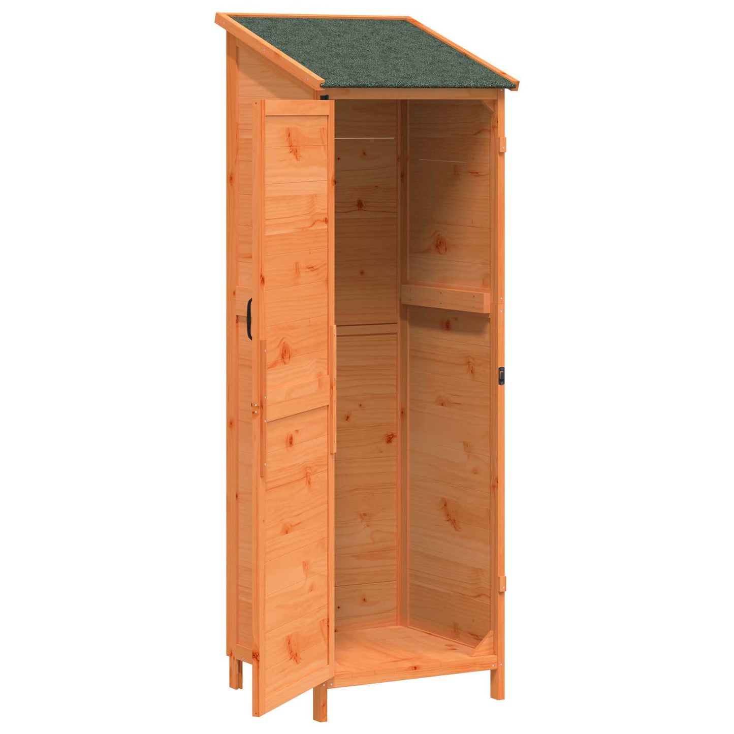 Capanno da Giardino con tetto Marrone 59,5 x 56 x 176,5 cm | homemem39