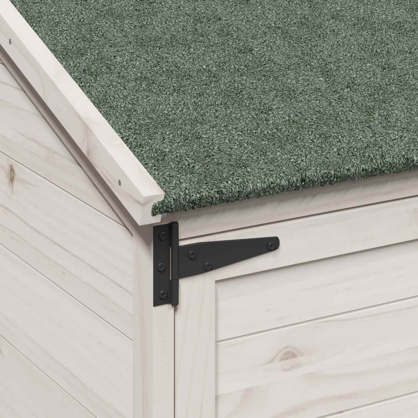 Capanno da Giardino con tetto Bianco 106,5 x 56 x 176 cm | homemem39