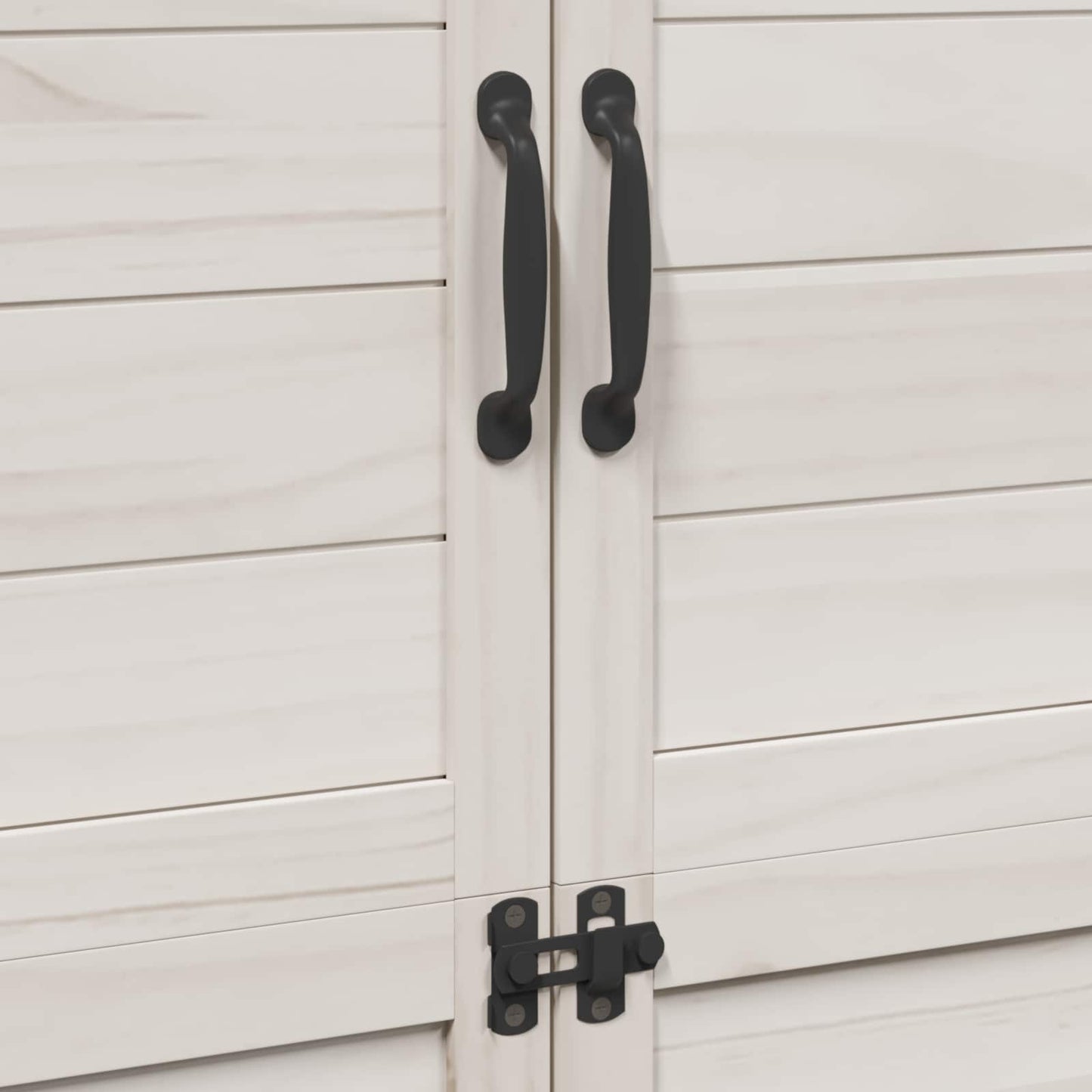Capanno da Giardino con tetto Bianco 106,5 x 56 x 176 cm | homemem39