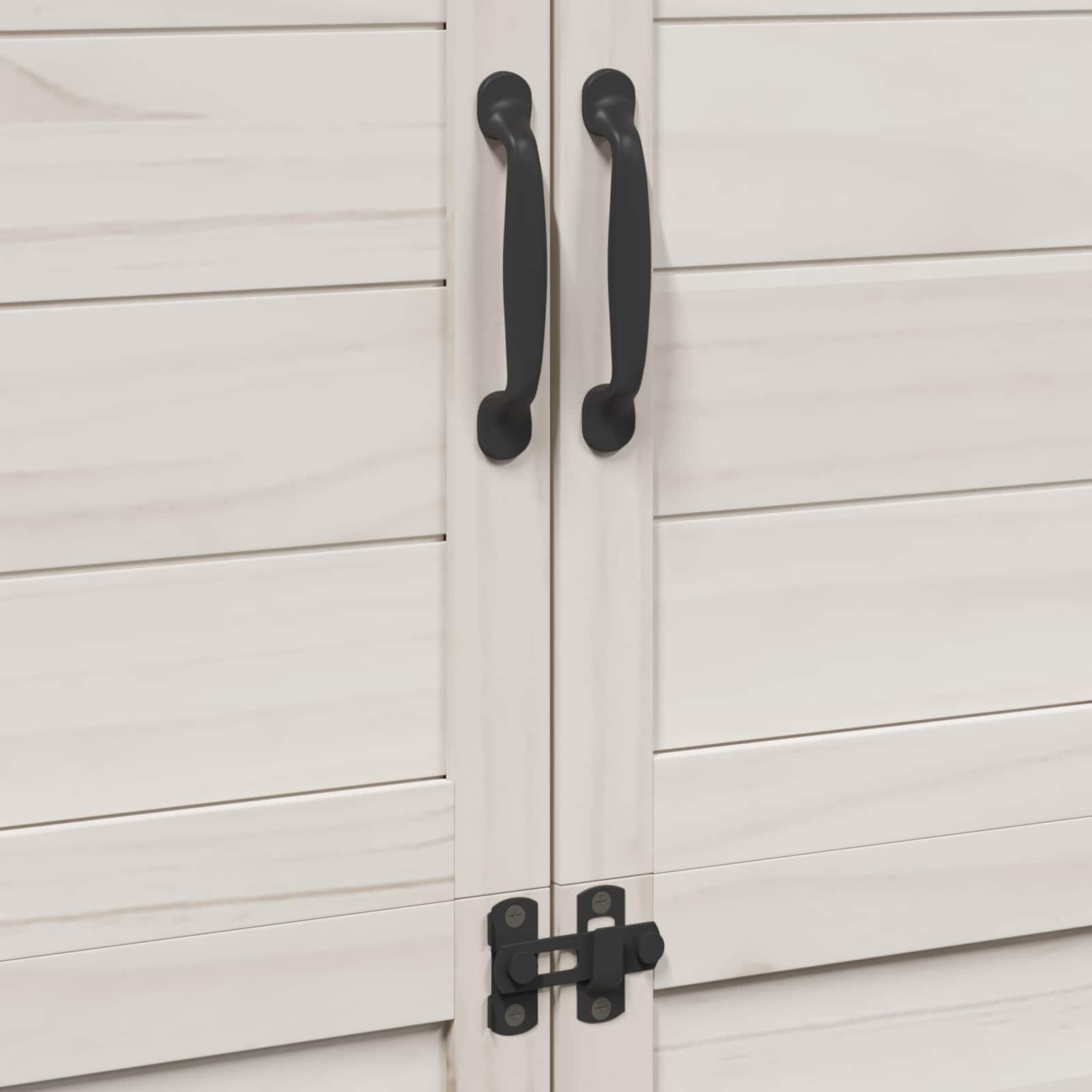 Capanno da Giardino con tetto Bianco 106,5 x 56 x 176 cm | homemem39