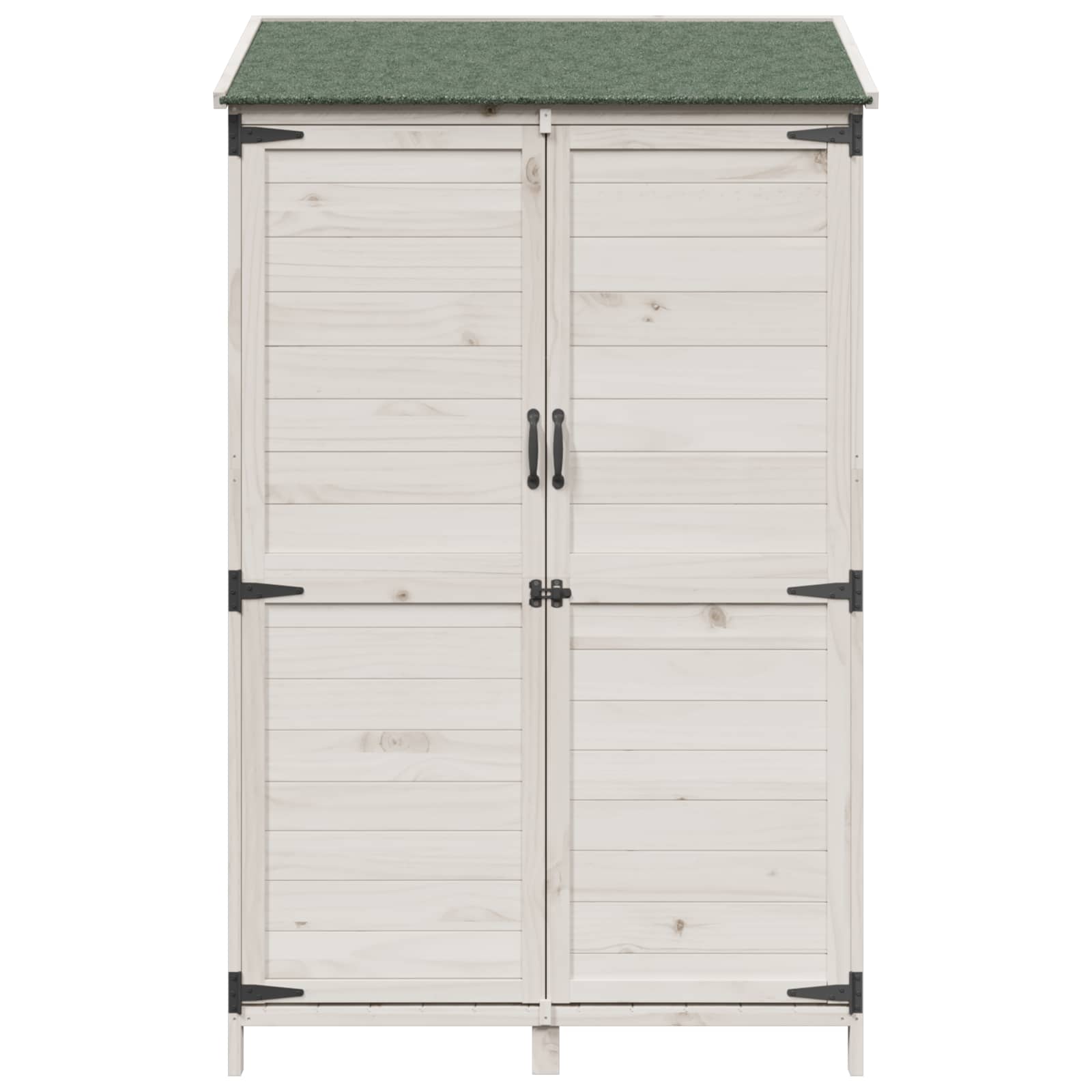 Capanno da Giardino con tetto Bianco 106,5 x 56 x 176 cm | homemem39