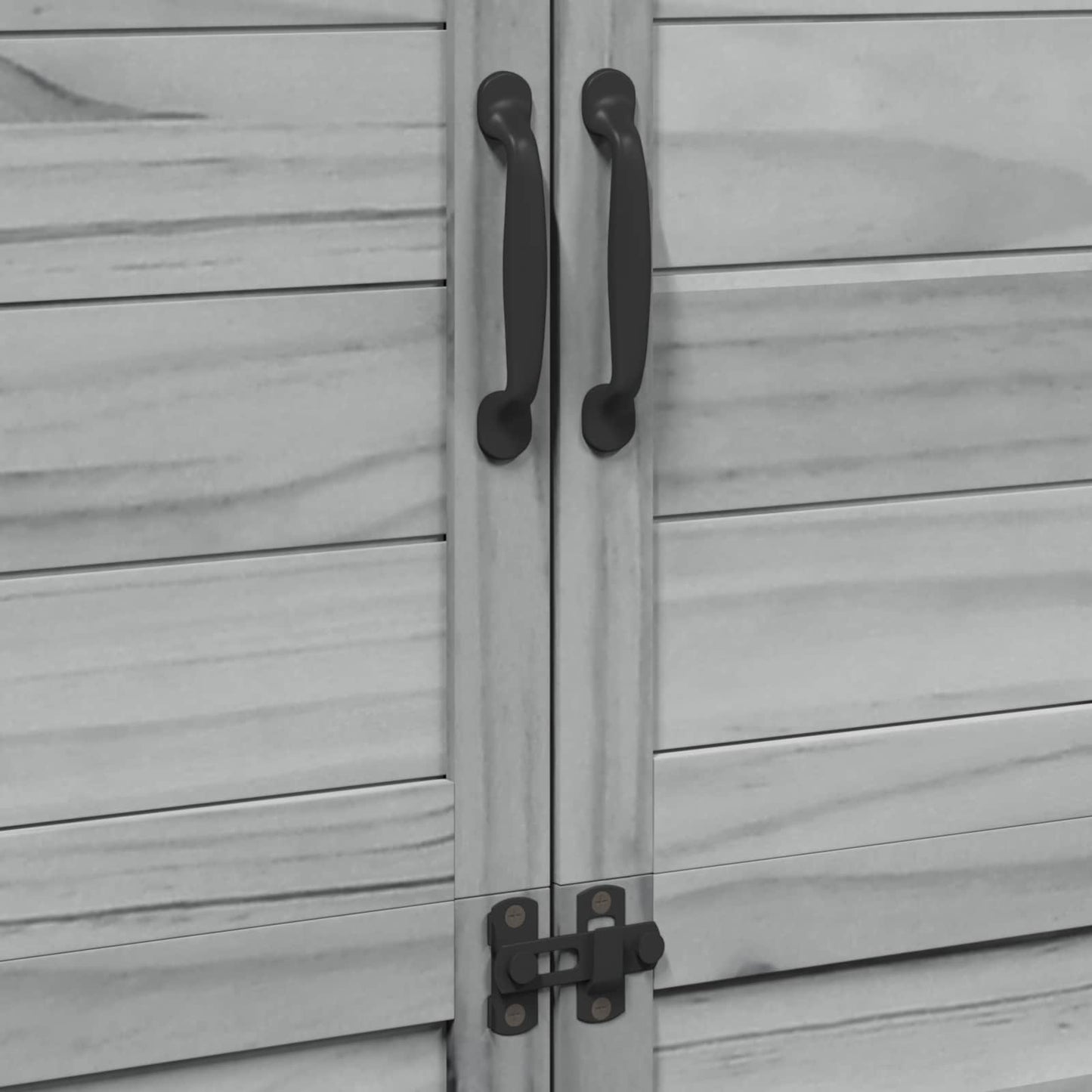 Capanno da Giardino con tetto Grigio 106,5 x 56 x 176 cm | homemem39