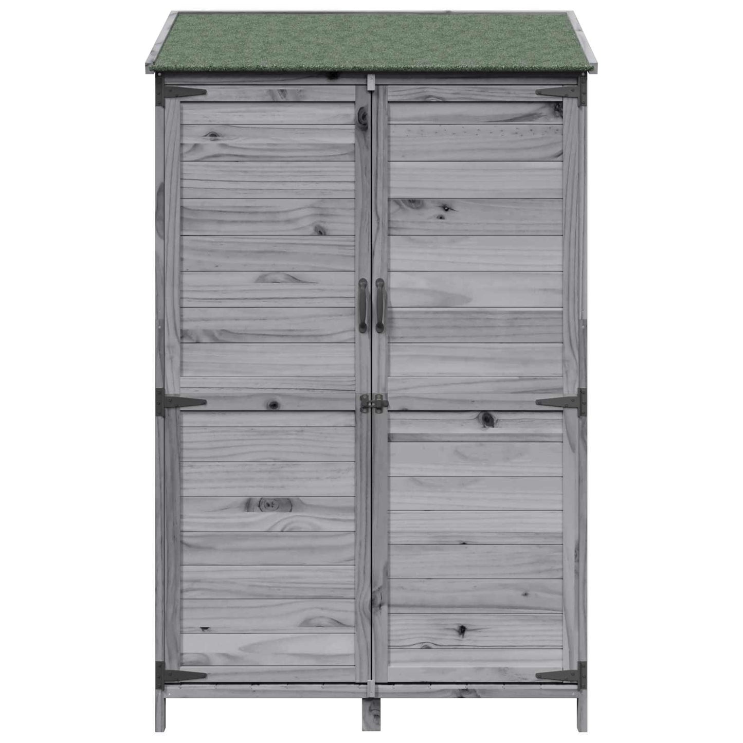Capanno da Giardino con tetto Grigio 106,5 x 56 x 176 cm | homemem39