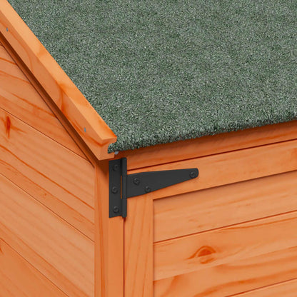 Capanno da Giardino con tetto Marrone 106,5 x 56 x 176 cm | homemem39