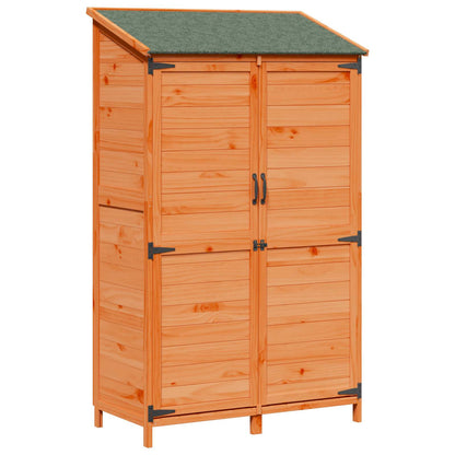 Capanno da Giardino con tetto Marrone 106,5 x 56 x 176 cm | homemem39