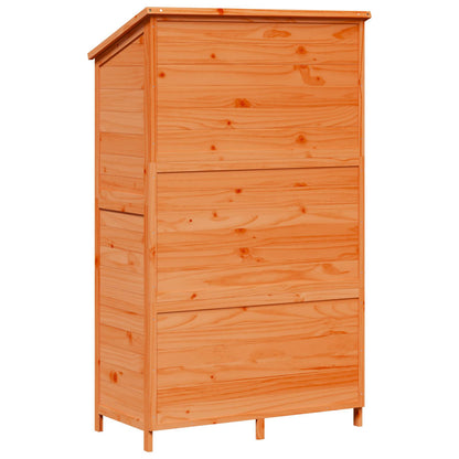 Capanno da Giardino con tetto Marrone 106,5 x 56 x 176 cm | homemem39