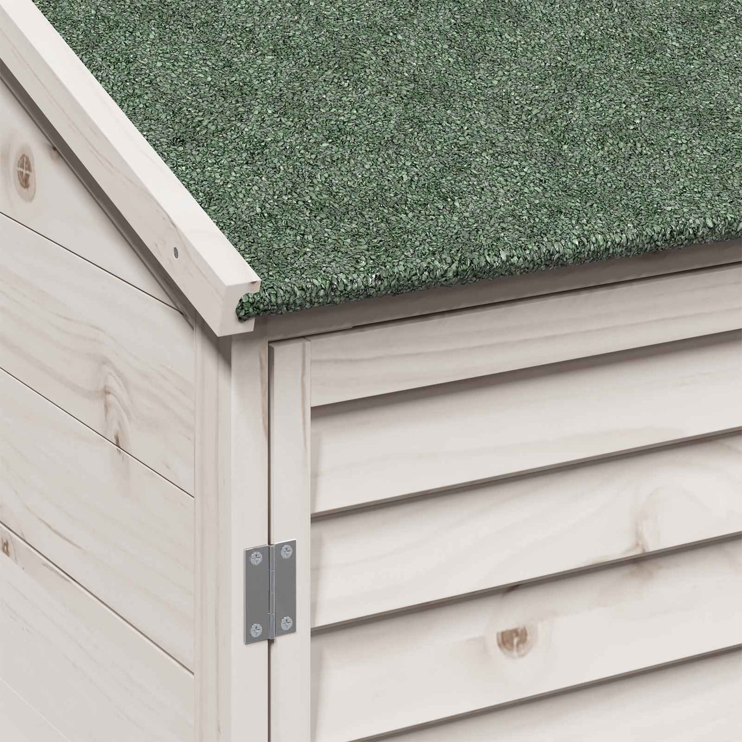 Capanno da Giardino con tetto Bianco 59 x 56 x 113,5 cm | homemem39
