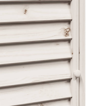 Capanno da Giardino con tetto Bianco 59 x 56 x 113,5 cm | homemem39