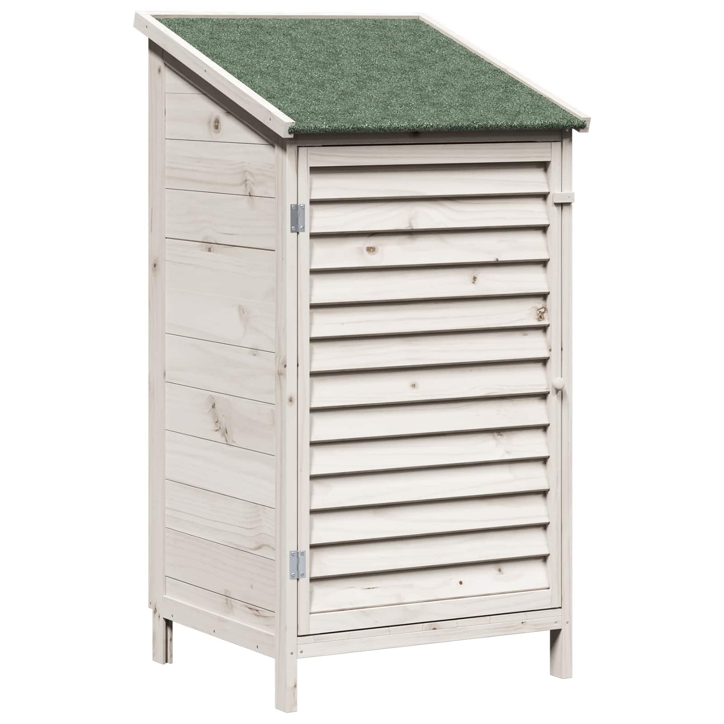 Capanno da Giardino con tetto Bianco 59 x 56 x 113,5 cm | homemem39