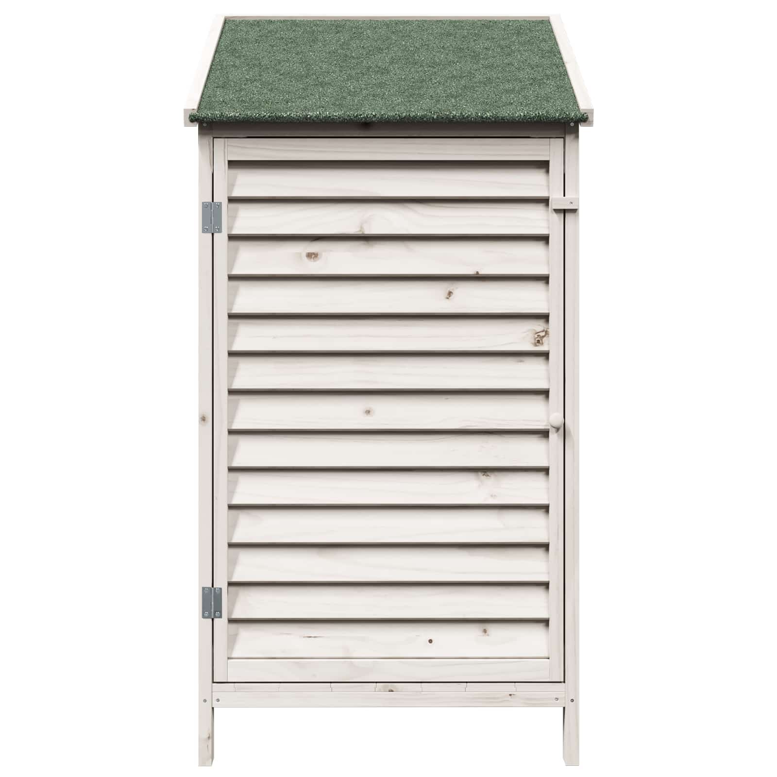 Capanno da Giardino con tetto Bianco 59 x 56 x 113,5 cm | homemem39