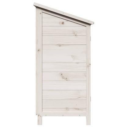 Capanno da Giardino con tetto Bianco 59 x 56 x 113,5 cm | homemem39