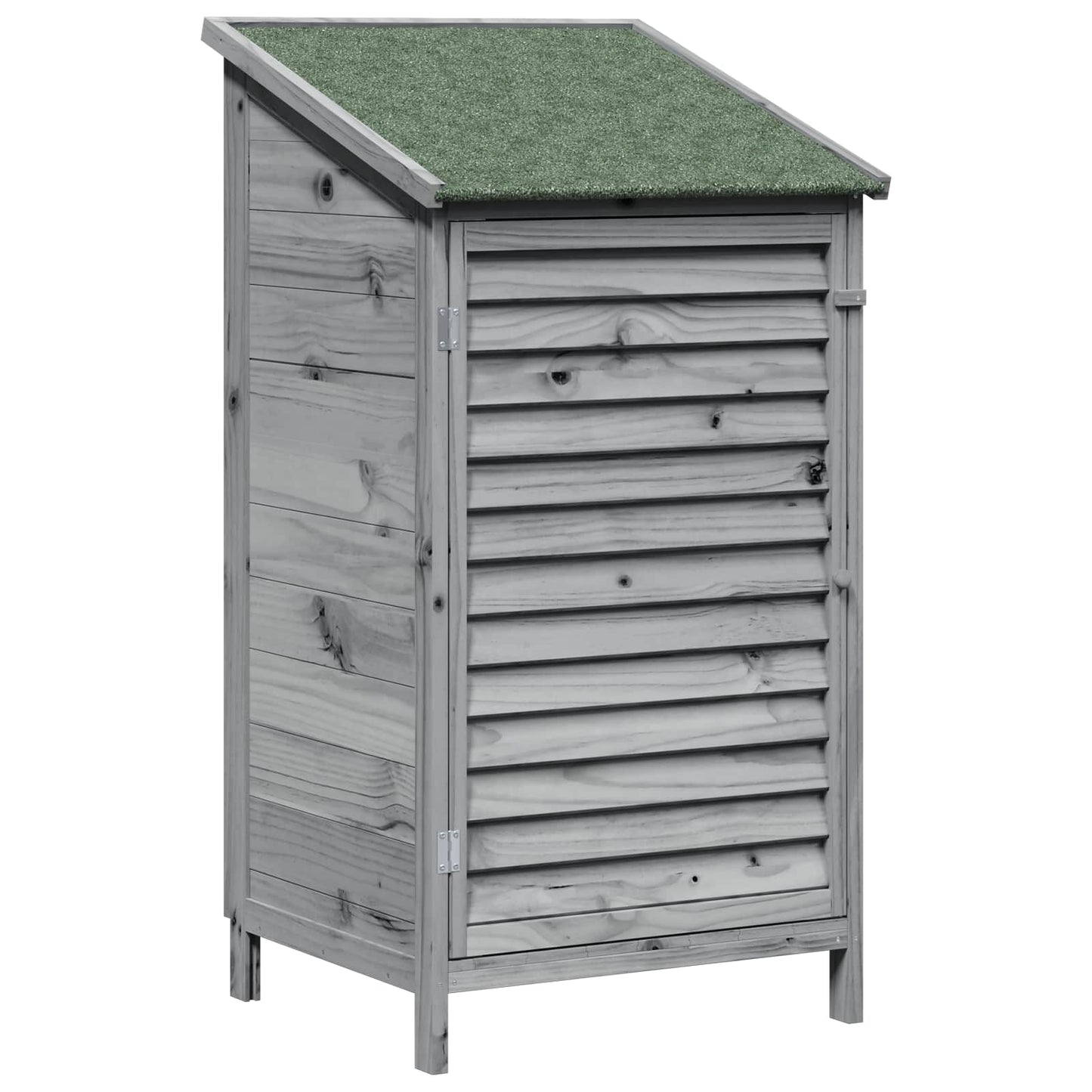 Capanno da Giardino con tetto Grigio 59 x 56 x 113,5 cm | homemem39