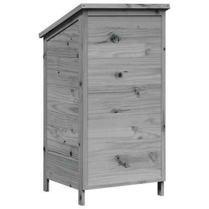Capanno da Giardino con tetto Grigio 59 x 56 x 113,5 cm | homemem39