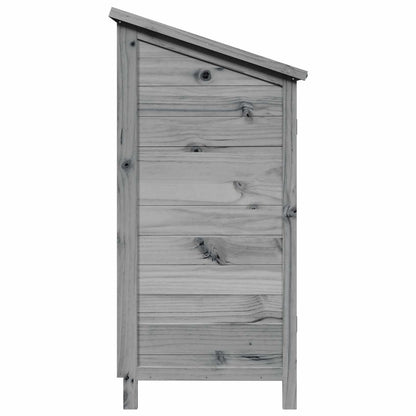 Capanno da Giardino con tetto Grigio 59 x 56 x 113,5 cm | homemem39