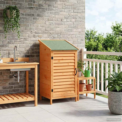 Capanno da Giardino con tetto Marrone 59 x 56 x 113,5 cm | homemem39