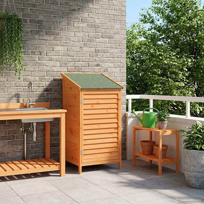 Capanno da Giardino con tetto Marrone 59 x 56 x 113,5 cm | homemem39