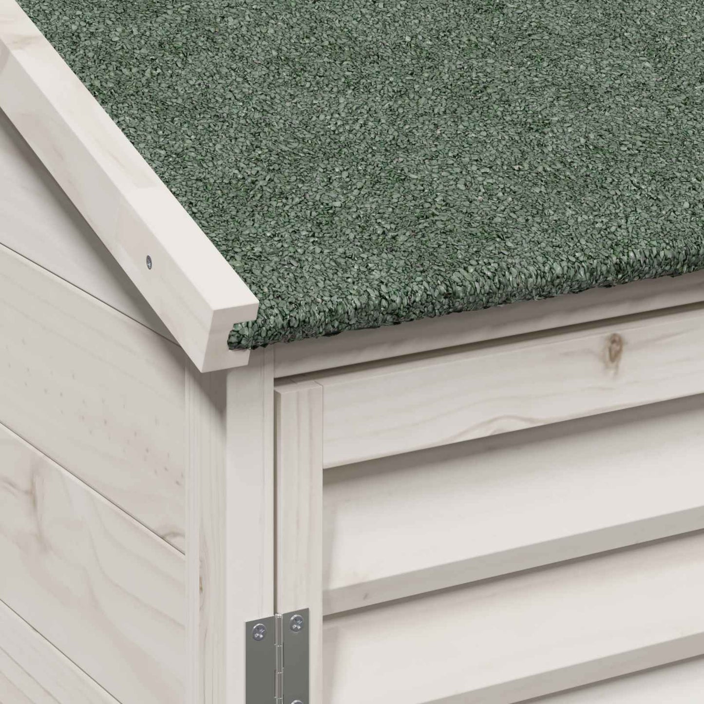 Capanno da Giardino con tetto Bianco 106 x 56 x 113,5 cm | homemem39