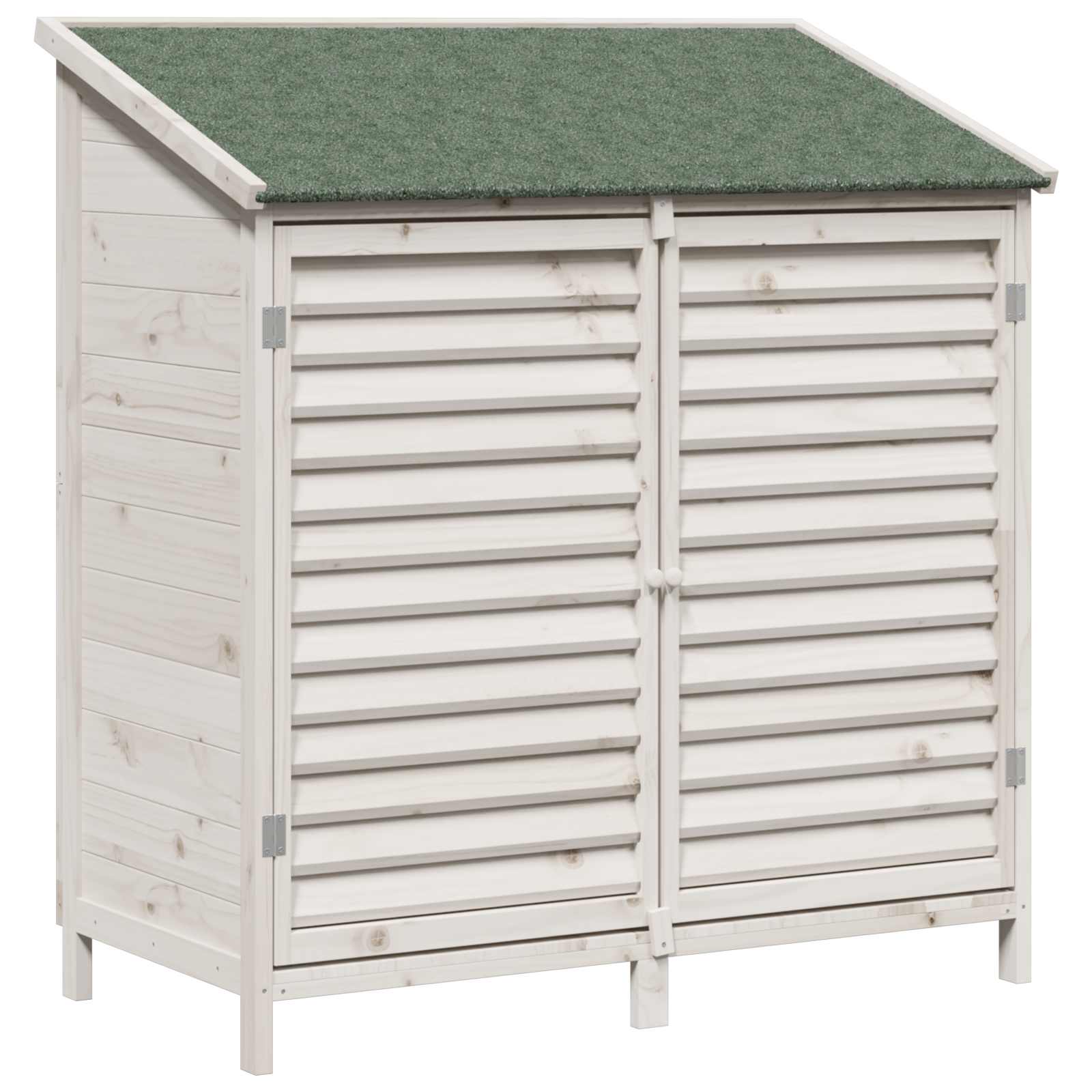 Capanno da Giardino con tetto Bianco 106 x 56 x 113,5 cm | homemem39