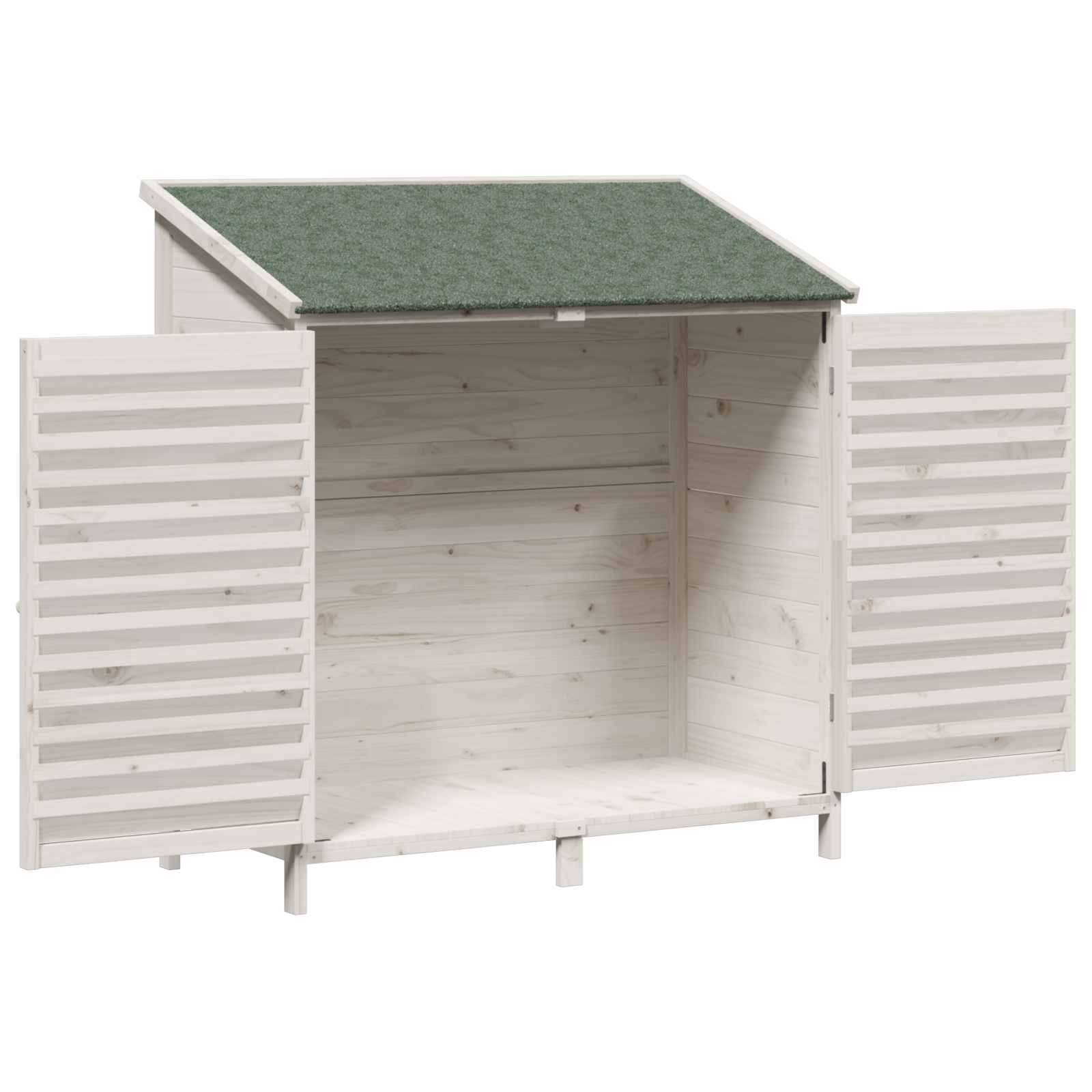 Capanno da Giardino con tetto Bianco 106 x 56 x 113,5 cm | homemem39