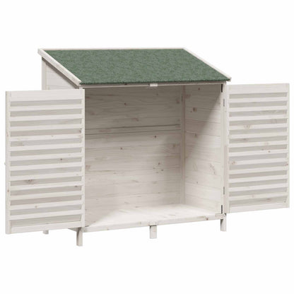 Capanno da Giardino con tetto Bianco 106 x 56 x 113,5 cm | homemem39